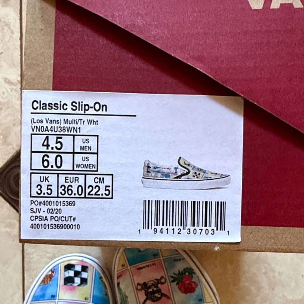 Los Vans Multi/ Tr Wht - Picture 5 of 5